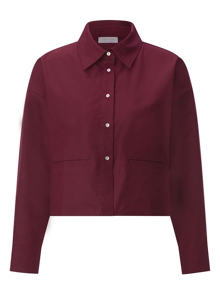 Rich & Royal Koszula w kolorze czerwonym rozmiar: 36