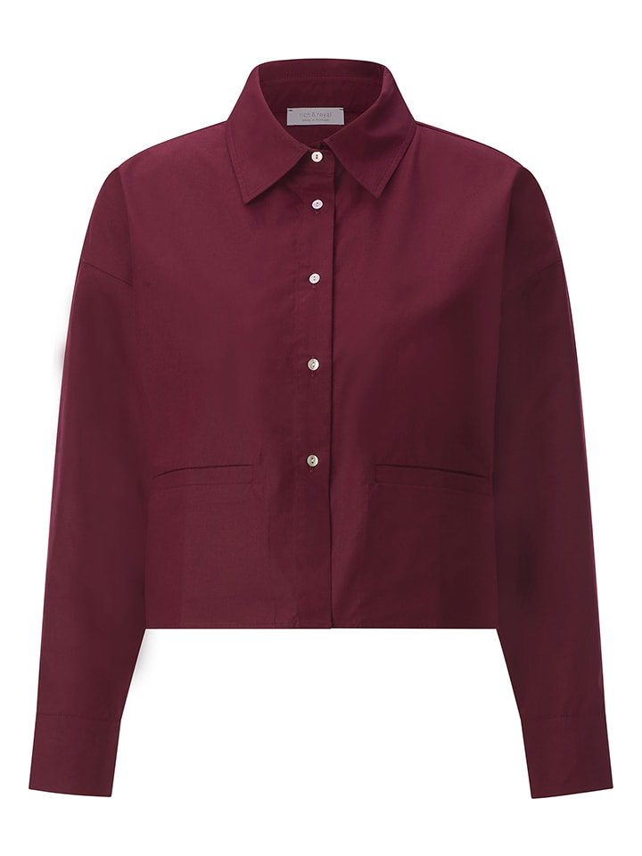 Rich & Royal Koszula w kolorze czerwonym rozmiar: 36