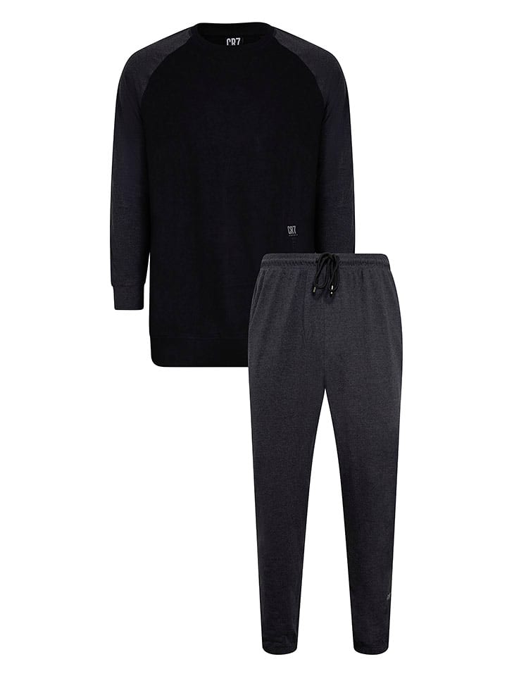 CR7 Piżama w kolorze czarnym rozmiar: XL