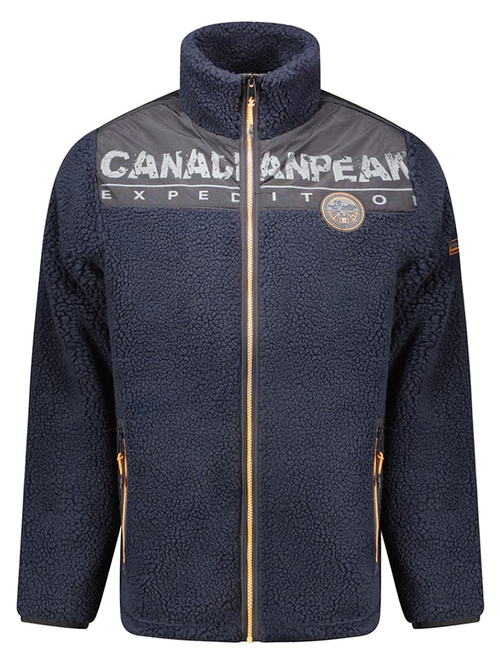 Canadian Peak Bluza polarowa "Tumarineak" w kolorze granatowym rozmiar: S