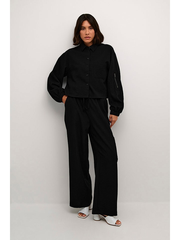 Kaffe Kurtka koszulowa w kolorze czarnym rozmiar: 42