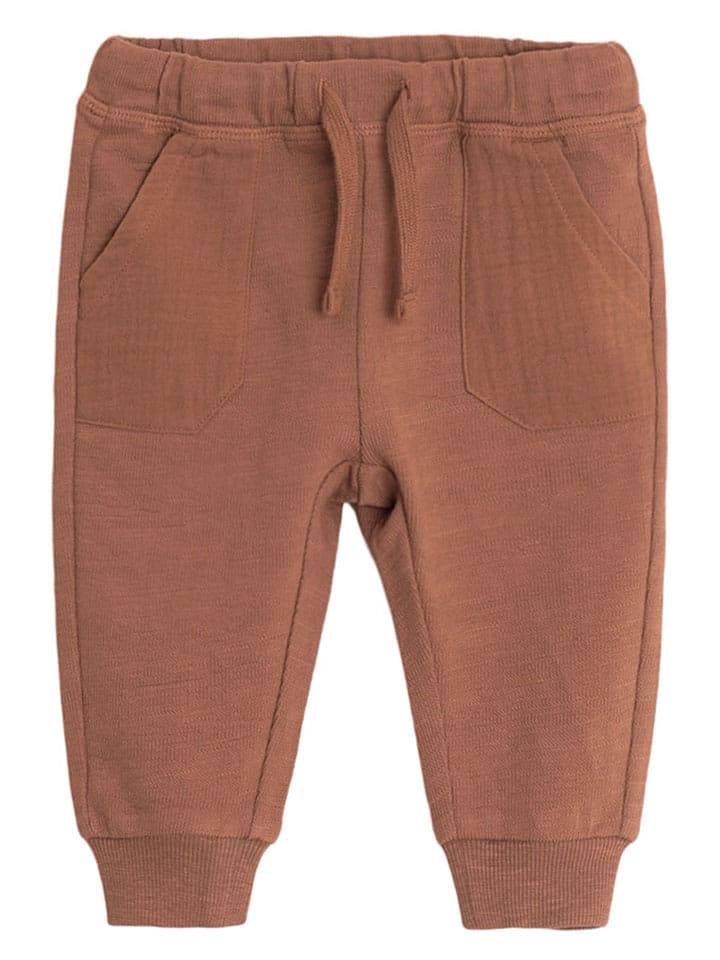 COOL CLUB Spodnie dresowe w kolorze jasnobrązowym rozmiar: 68