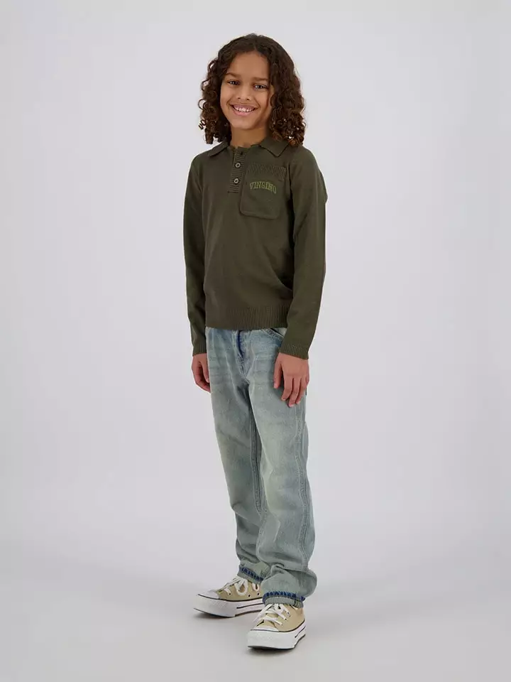 Vingino Dżinsy "Peppe" - Regular fit - w kolorze błękitnym rozmiar: 134