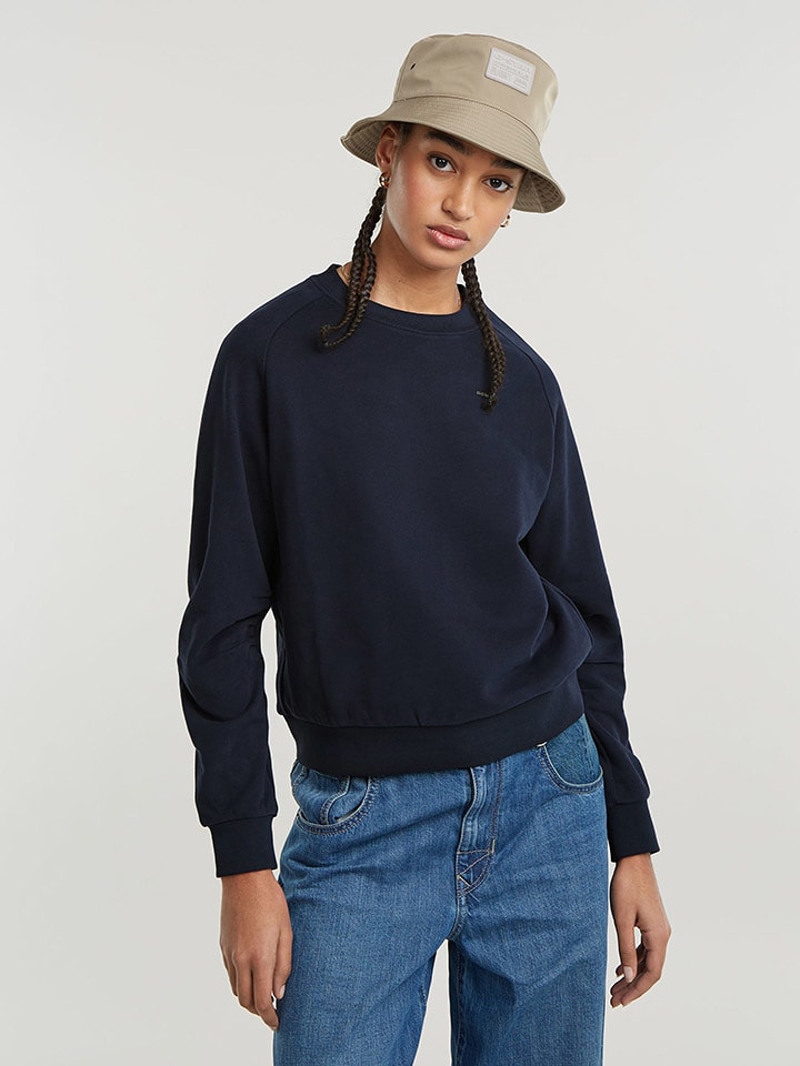 G-Star Bluza w kolorze granatowym rozmiar: M