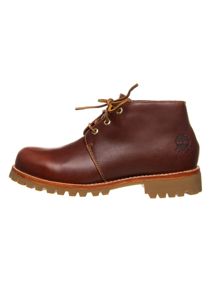 Timberland Skórzane botki "Vintage" w kolorze brązowym rozmiar: 41