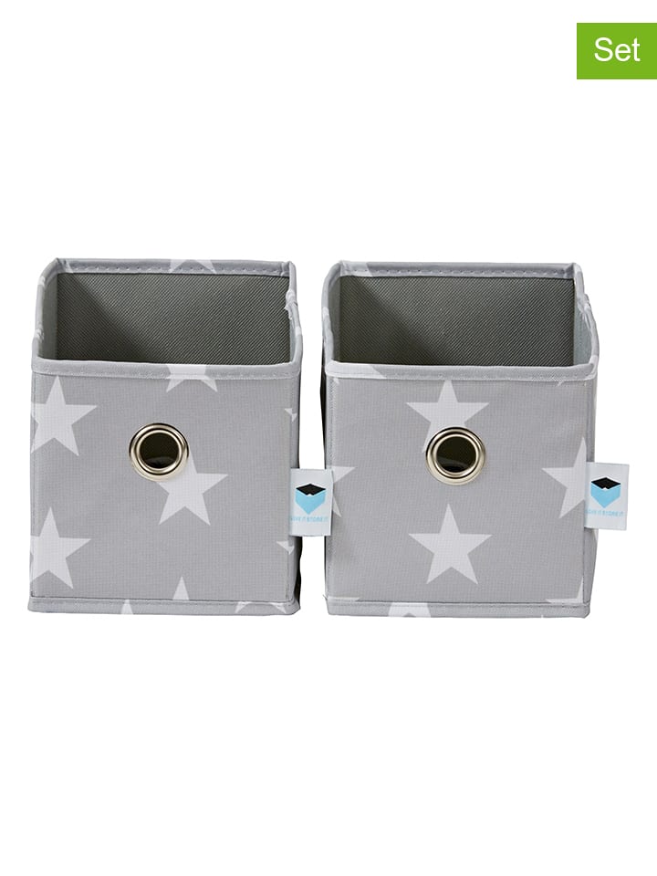 STORE IT Organizery (2 szt.) w kolorze szarym - 15 x 15 x 30 cm rozmiar: onesize