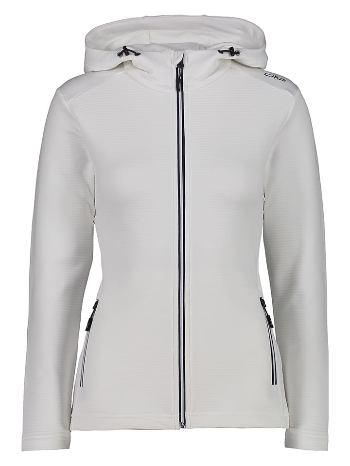 CMP Kurtka polarowa w kolorze białym rozmiar: 48