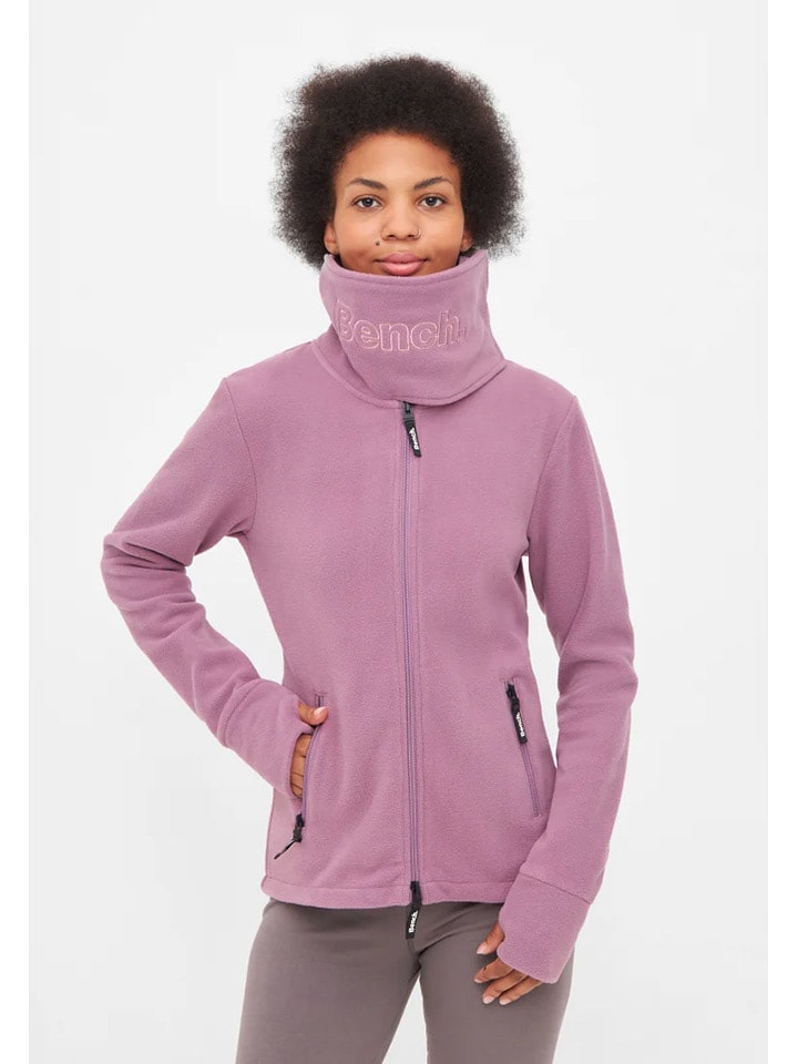 Bench Kurtka polarowa "Tinsel" w kolorze fioletowym rozmiar: 40