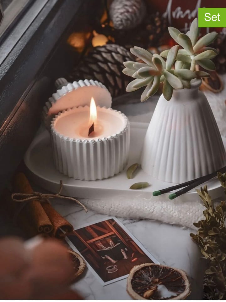 Lucky Bees 3-częściowy zestaw w kolorze białym rozmiar: onesize