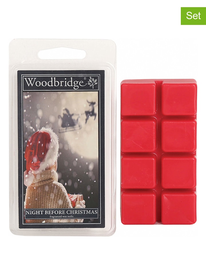Woodbridge Wosk zapachowy (2 szt.) "Night Before Christmas" w kolorze czerwonym - 2 x 68 g rozmiar: onesize