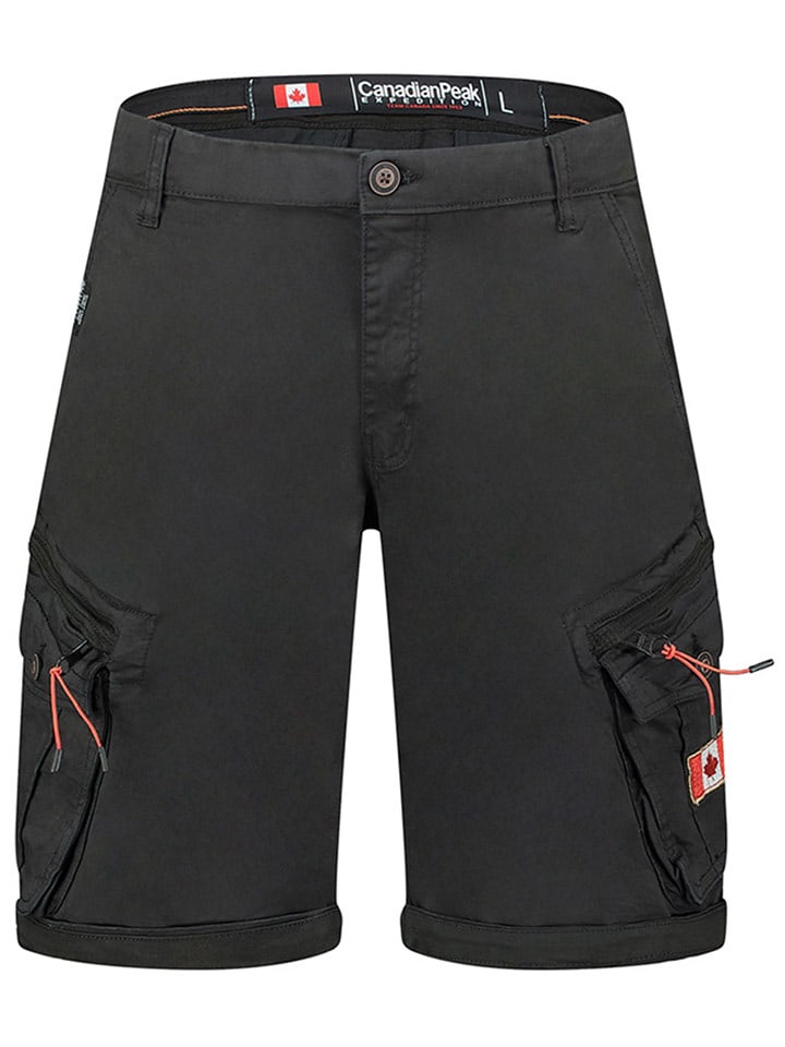 Canadian Peak Bermudy "Parenteak" w kolorze czarnym rozmiar: S