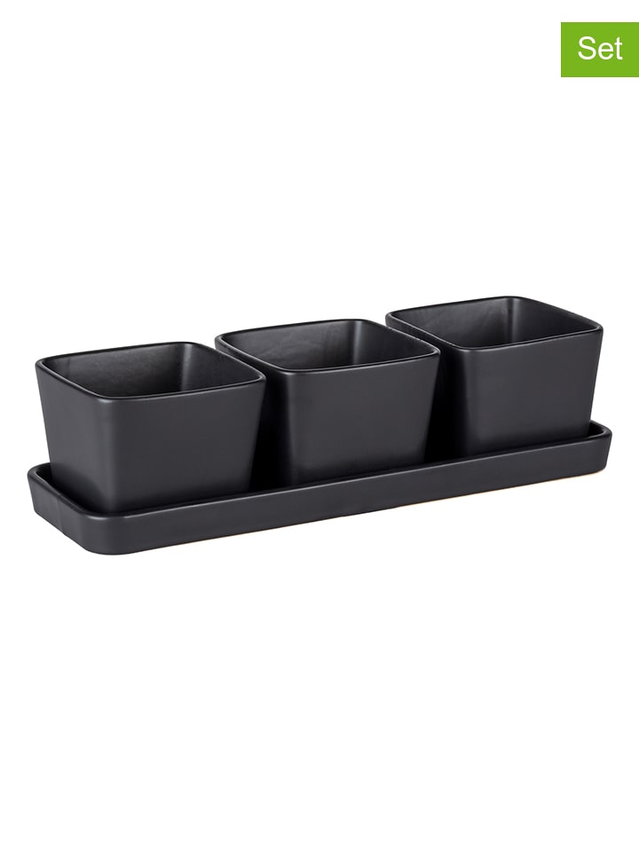 Wenko Miski (3 szt.) w kolorze czarnym do dipów rozmiar: onesize