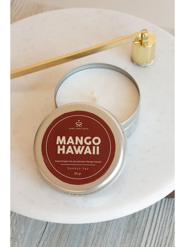Lucky Bees Świeca zapachowa "Mango Hawaii" - 80 g rozmiar: onesize