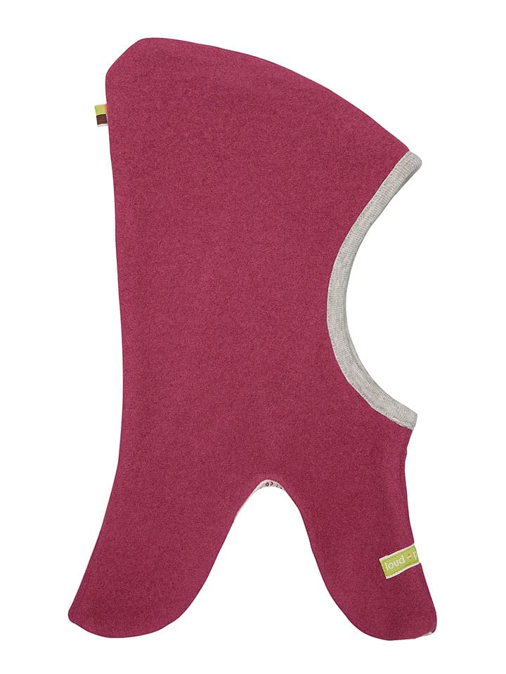 loud + proud Wełniana kominiarka w kolorze czerwonym rozmiar: 74/80