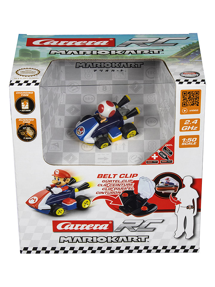 Carrera Samochód zdalnie sterowany "CARRERA RC - Mario Kart(TM) Mini RC Toad" - 6+ rozmiar: onesize