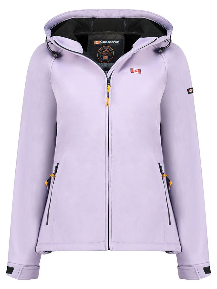 Canadian Peak Kurtka softshellowa "Tamigoglasseak" w kolorze fioletowym rozmiar: XL