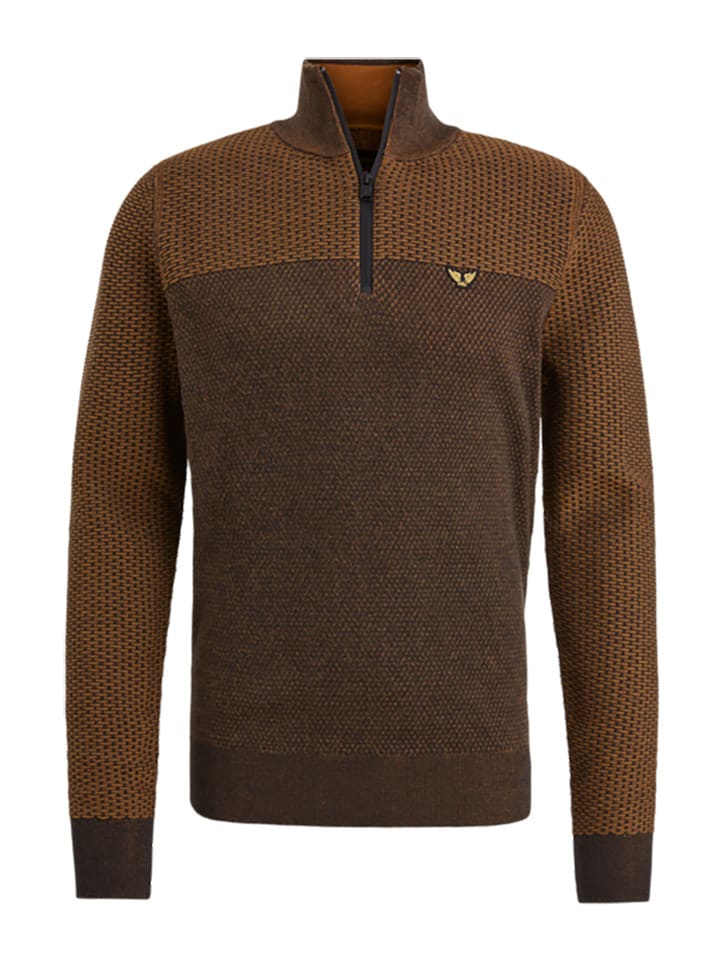 PME Legend Sweter w kolorze brązowym rozmiar: XL