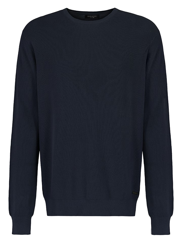 Sublevel Sweter w kolorze granatowym rozmiar: S