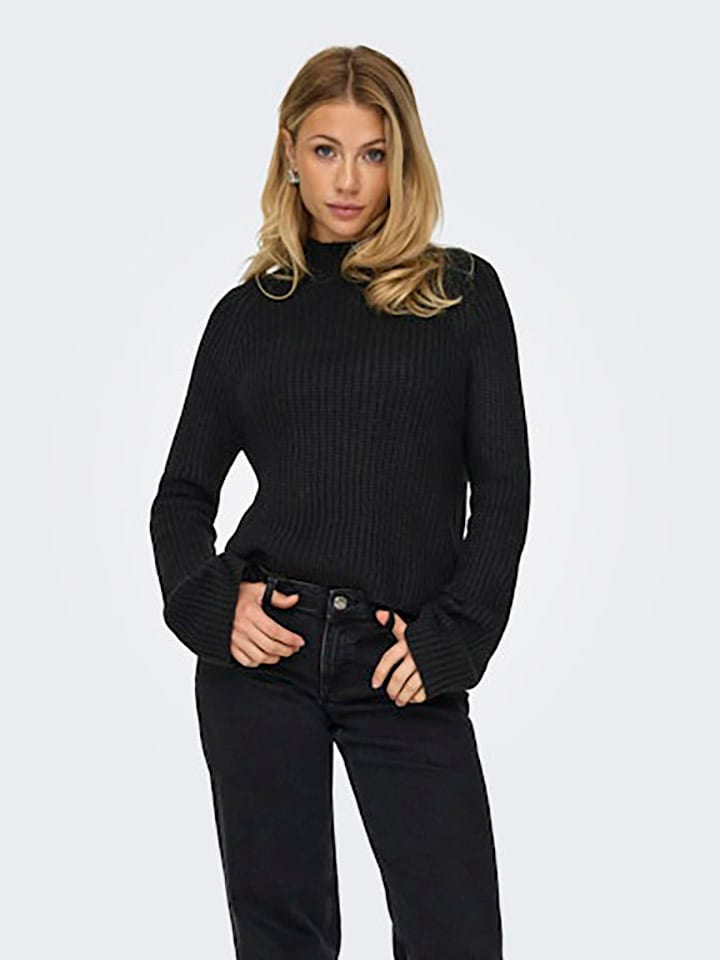 JDY Sweter w kolorze czarnym rozmiar: M