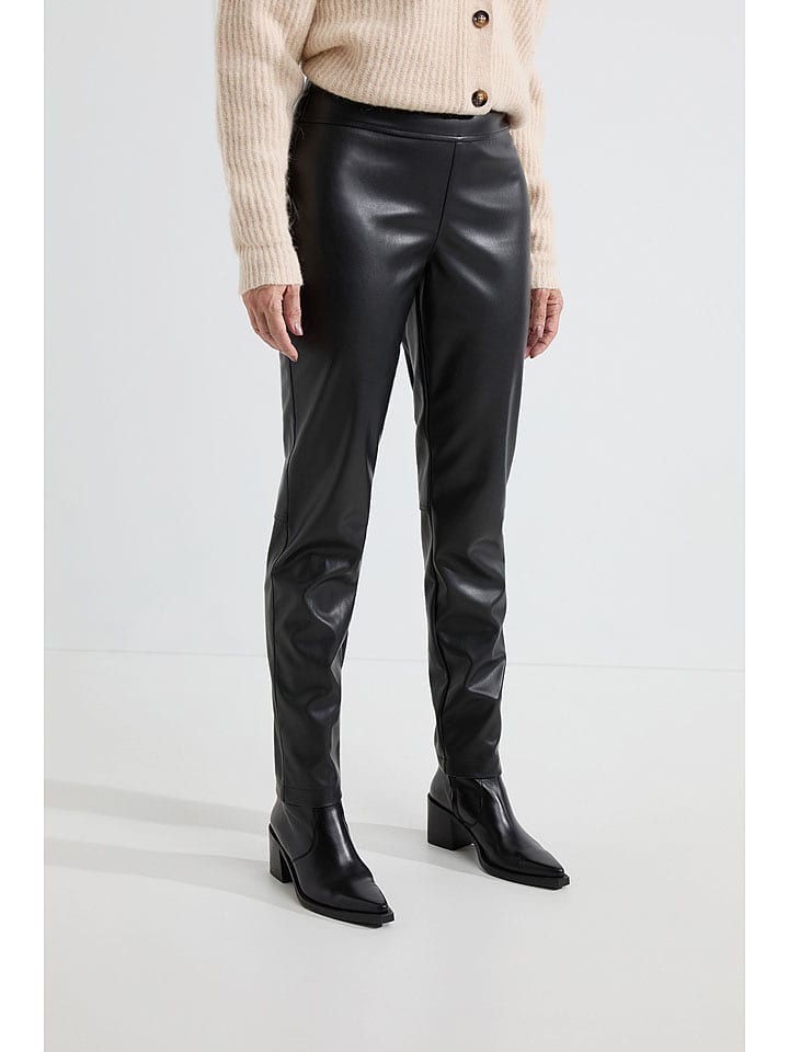 Josephine & Co Spodnie "Amy" w kolorze czarnym rozmiar: 40