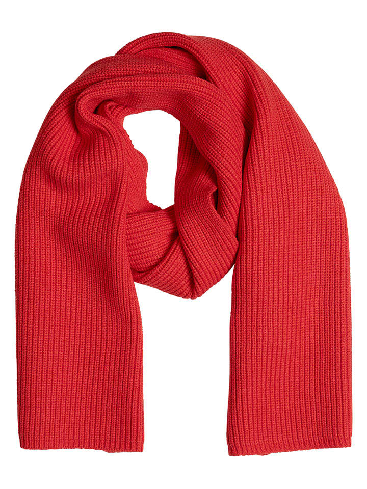 MOSS COPENHAGEN Szal "Rachelle" w kolorze czerwonym rozmiar: onesize