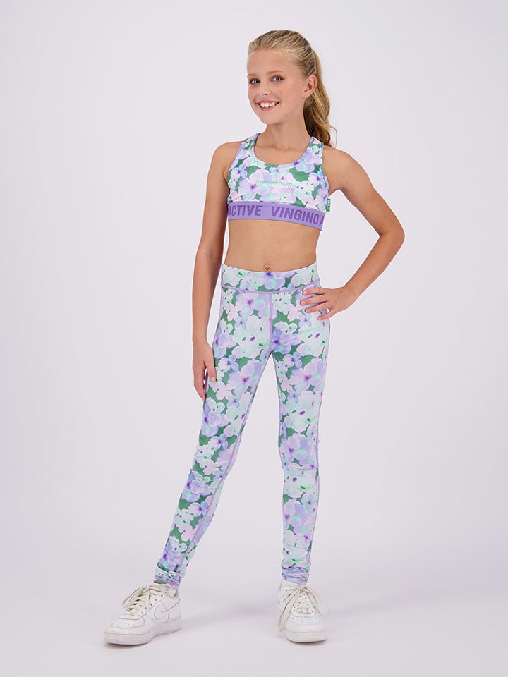 Vingino Biustonosz sportowy w kolorze fioletowym rozmiar: 140