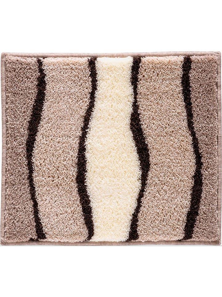 heine home Dywanik łazienkowy w kolorze beżowo-kremowym rozmiar: 70x120 cm