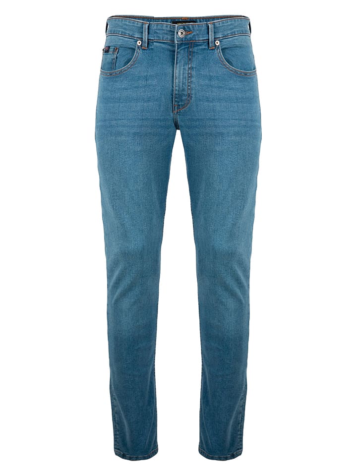 Roadsign Dżinsy - Slim fit - w kolorze niebieskim rozmiar: W33/L34