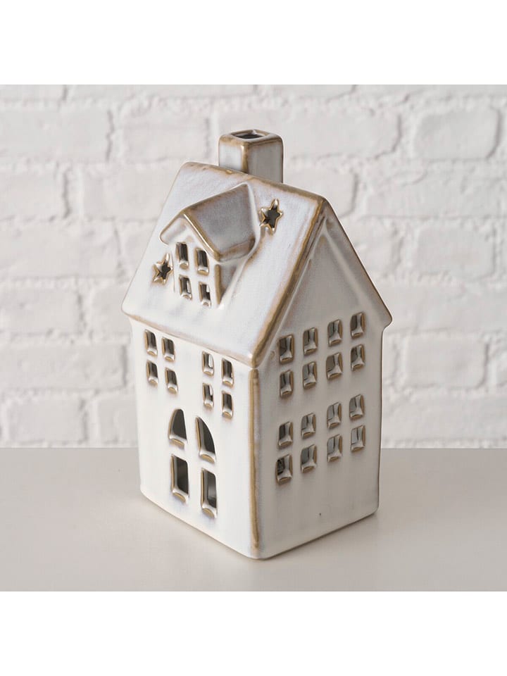 Boltze Dekoracja LED "Hildur" w kolorze kremowo-beżowym - 9 x 16 x 8 cm rozmiar: onesize