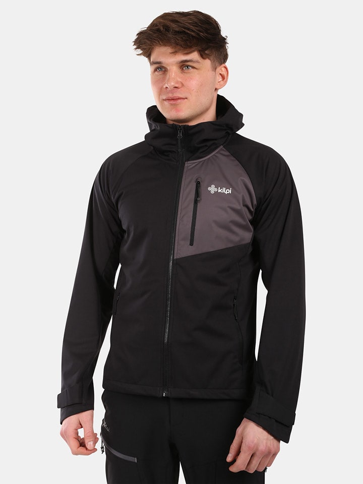 Kilpi Kurtka softshellowa "Beltra" w kolorze czarnym rozmiar: 3XL