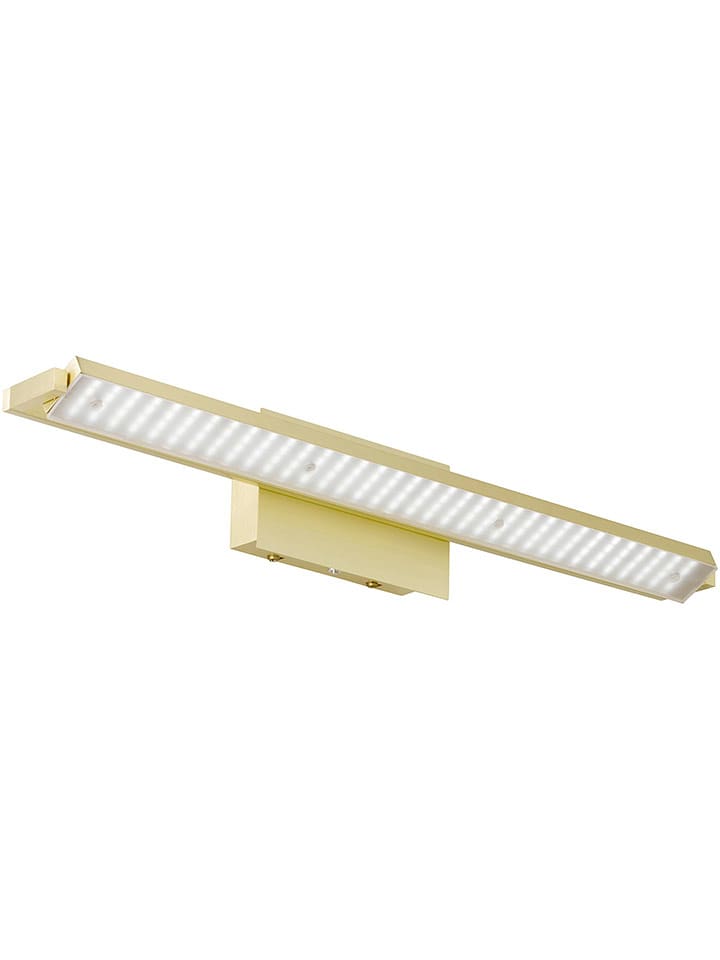 FISCHER & HONSEL Lampa ścienna LED "Pare" w kolorze złotym - 60 x 10 cm rozmiar: onesize