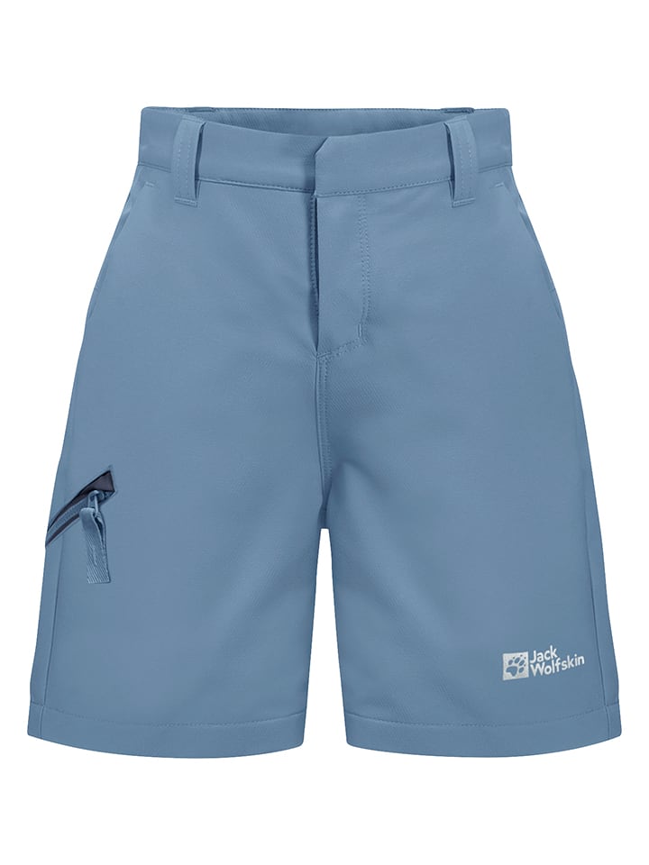 Jack Wolfskin Szorty funkcyjne "Turbulence" w kolorze niebieskim rozmiar: 164