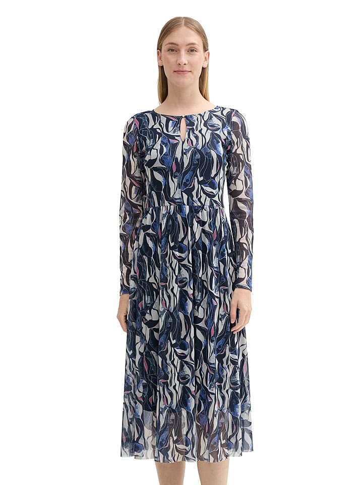 Tom Tailor Sukienka w kolorze granatowym rozmiar: 44