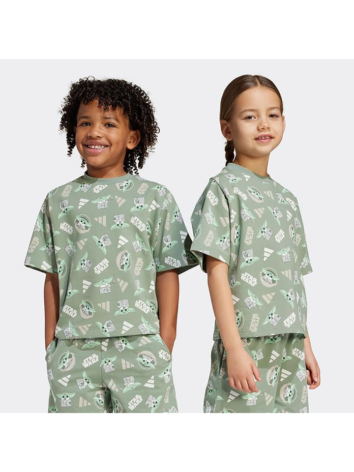 adidas Koszulka w kolorze zielonym rozmiar: 122