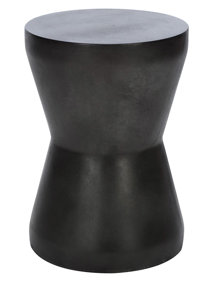 Safavieh Stolik ogrodowy "Torre" w kolorze czarnym - wys. 44 x Ø 31 cm rozmiar: onesize