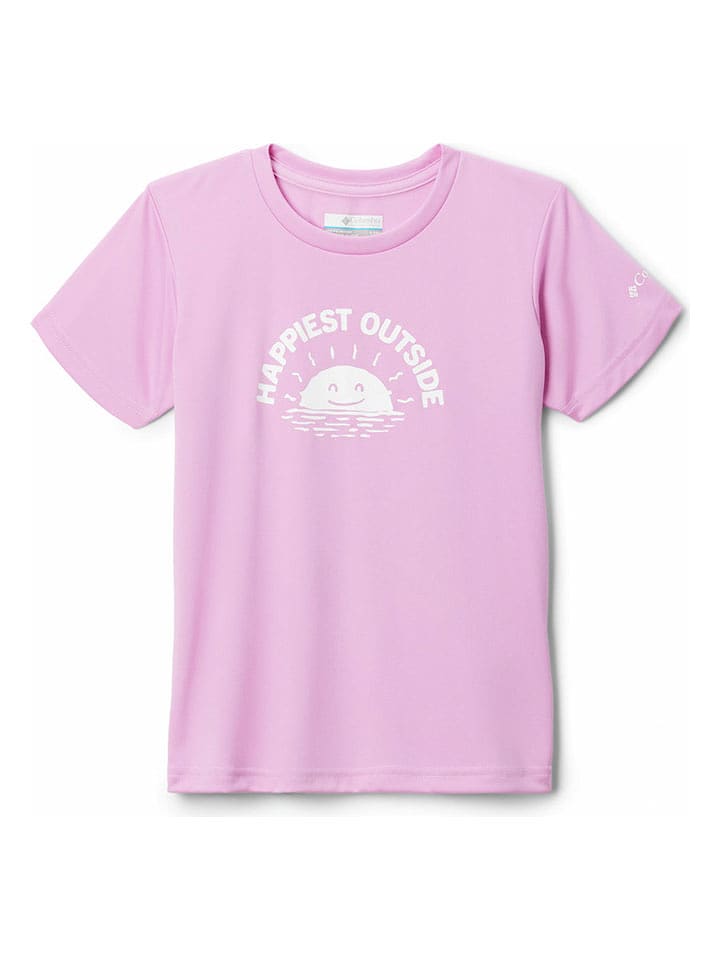 Columbia Koszulka w kolorze jasnoróżowym rozmiar: 116