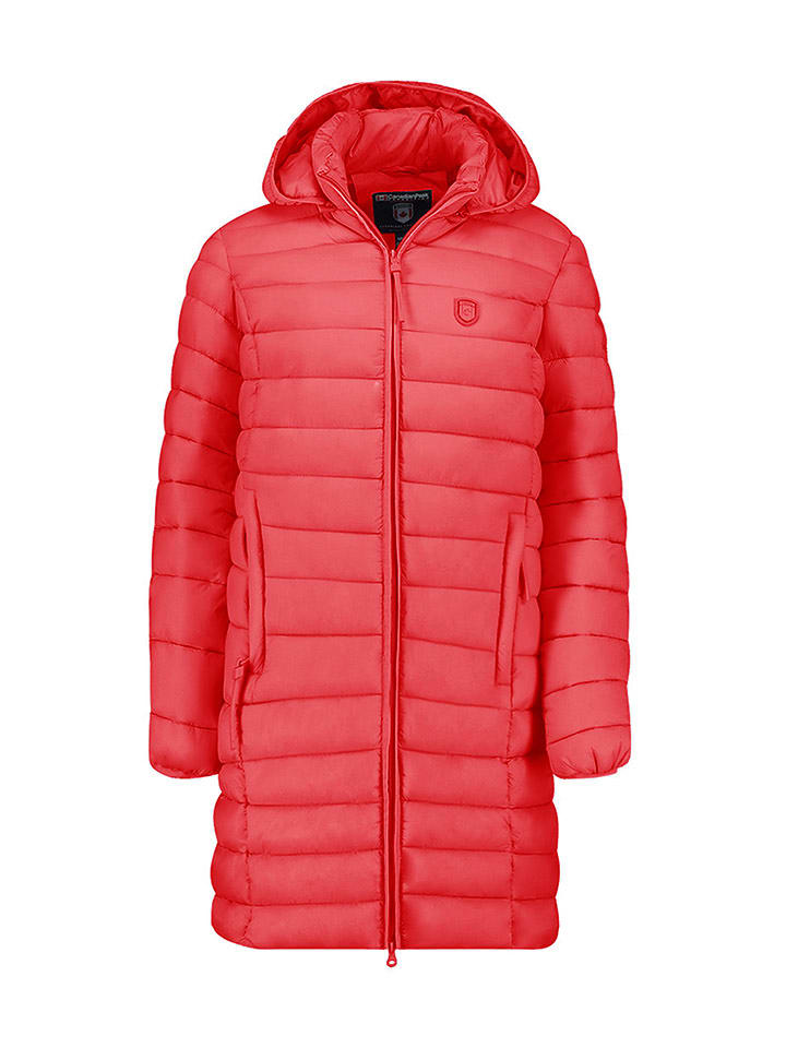 Canadian Peak Płaszcz pikowany "Akitaleak" w kolorze czerwonym rozmiar: XL