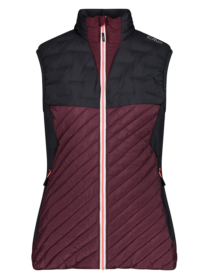 cmp Kamizelka hybrydowa w kolorze bordowo-czarnym rozmiar: 38
