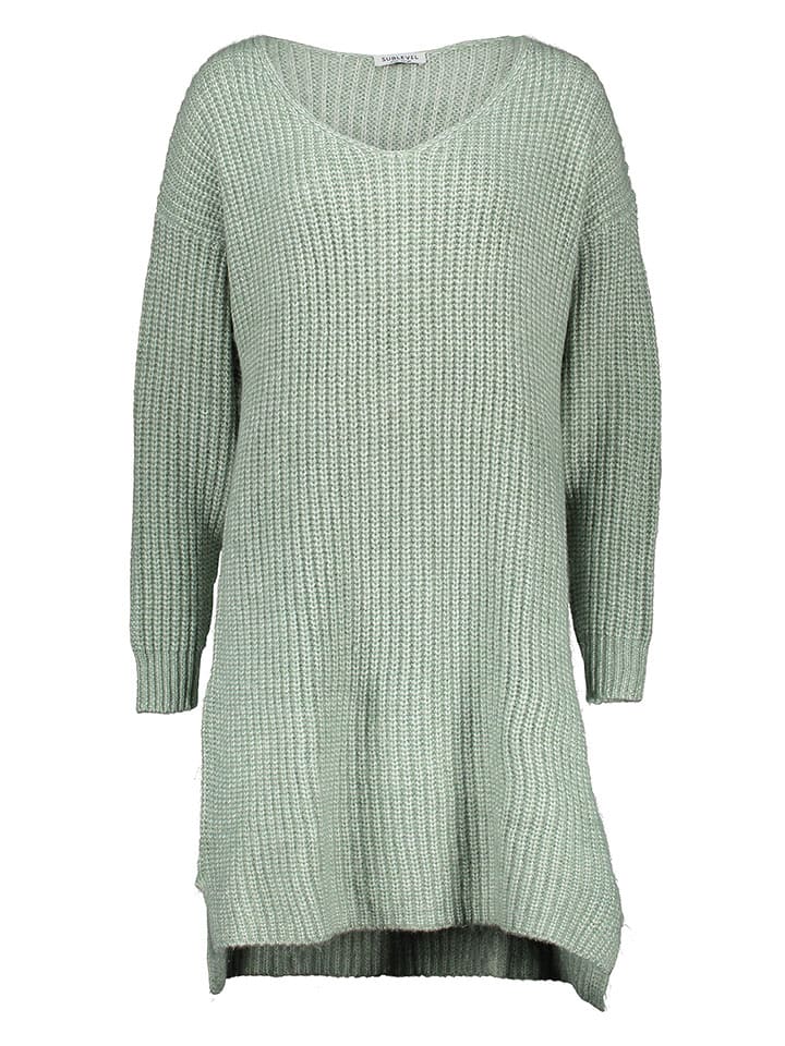 Sublevel Sukienka w kolorze zielonym rozmiar: M