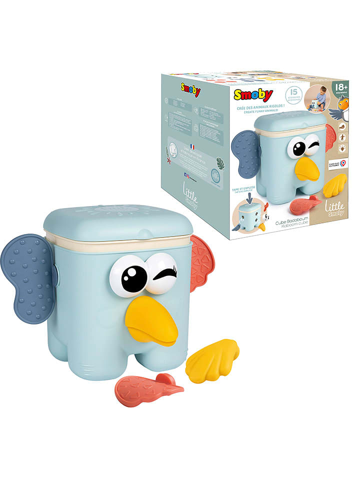 Smoby Gra "Kaboom Cube" w kolorze błękitnym - 18 m+ rozmiar: onesize