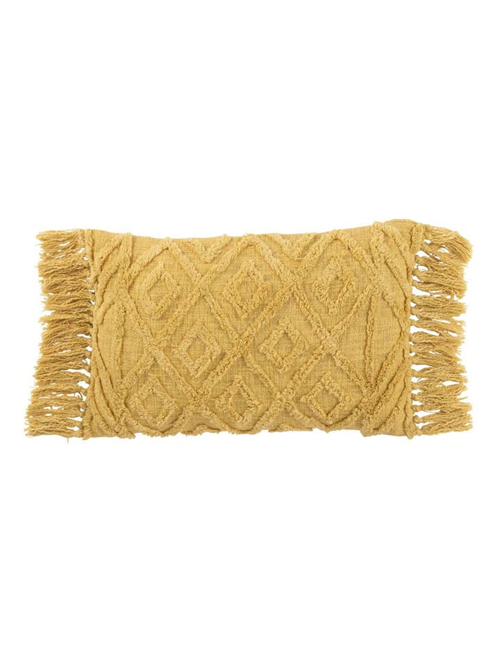 J Line Poduszka w kolorze musztardowym - 78 x 40 cm rozmiar: onesize