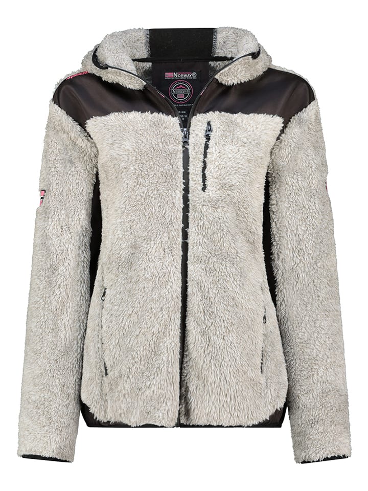 Geographical Norway Kurtka polarowa "Telodia" w kolorze szarym rozmiar: XL