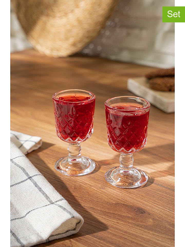 Violeta Home Szklanki (6 szt.) - 50 ml rozmiar: onesize