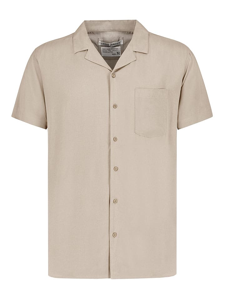 Urban Surface Koszula - Regular fit - w kolorze beżowym rozmiar: L