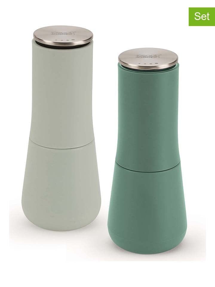 JosephJoseph 2-częściowy zestaw w kolorze zielonym - wys. 16,9 cm rozmiar: onesize