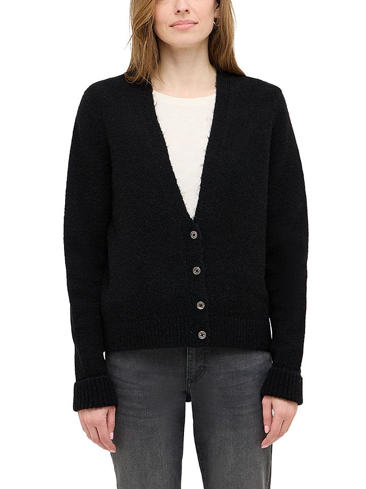 Mustang Kardigan w kolorze czarnym rozmiar: XL