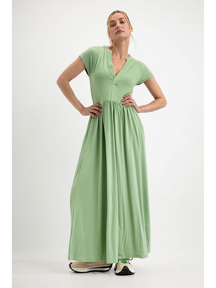 Josephine & Co Sukienka "Dagmar" w kolorze zielonym rozmiar: XL