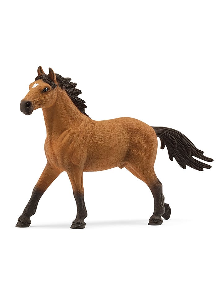 Schleich Figurka "Mustang Stallion" w kolorze jasnobrązowym do zabawy - 5+ rozmiar: onesize