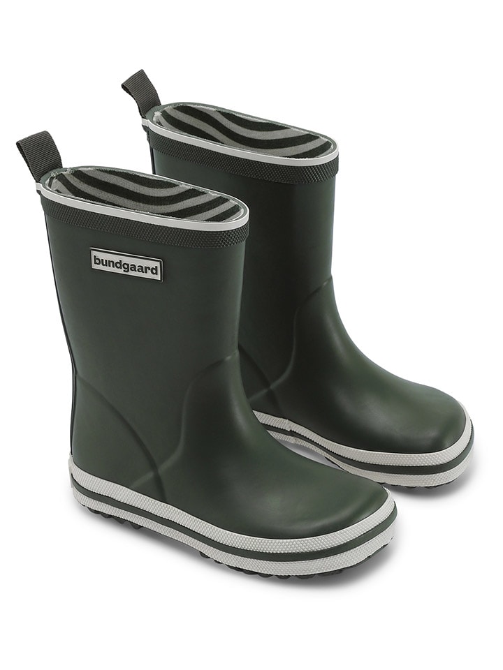 Bundgaard Kalosze "Charly High" w kolorze zielonym rozmiar: 22
