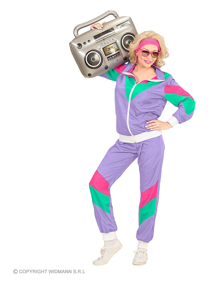 Carnival Party 2-częściowy kostium w kolorze fioletowym rozmiar: L